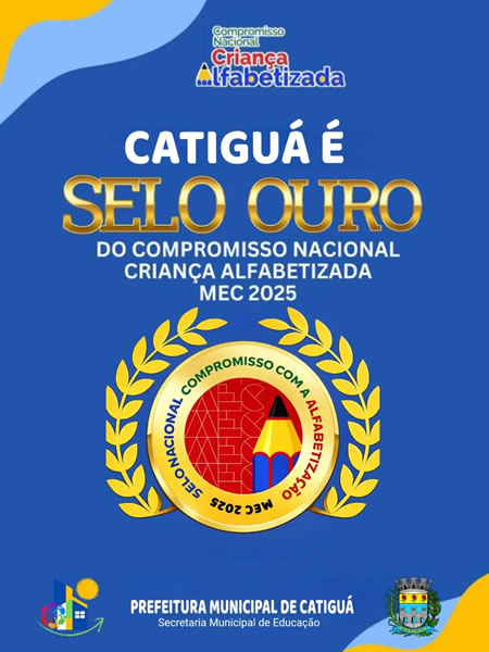 catigua selo ouro