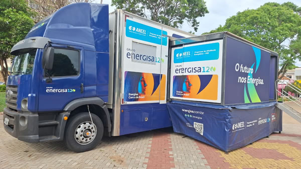 Unidade móvel da Energisa