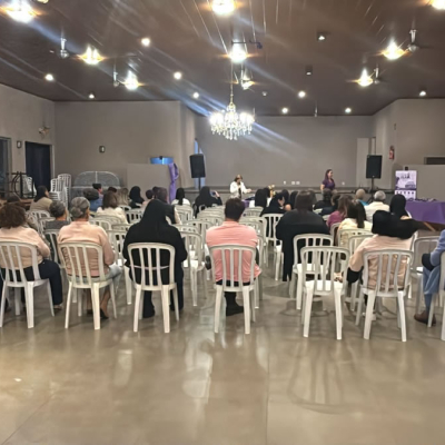 Agosto Lilás: juntos pelo fim da violência contra a mulher.